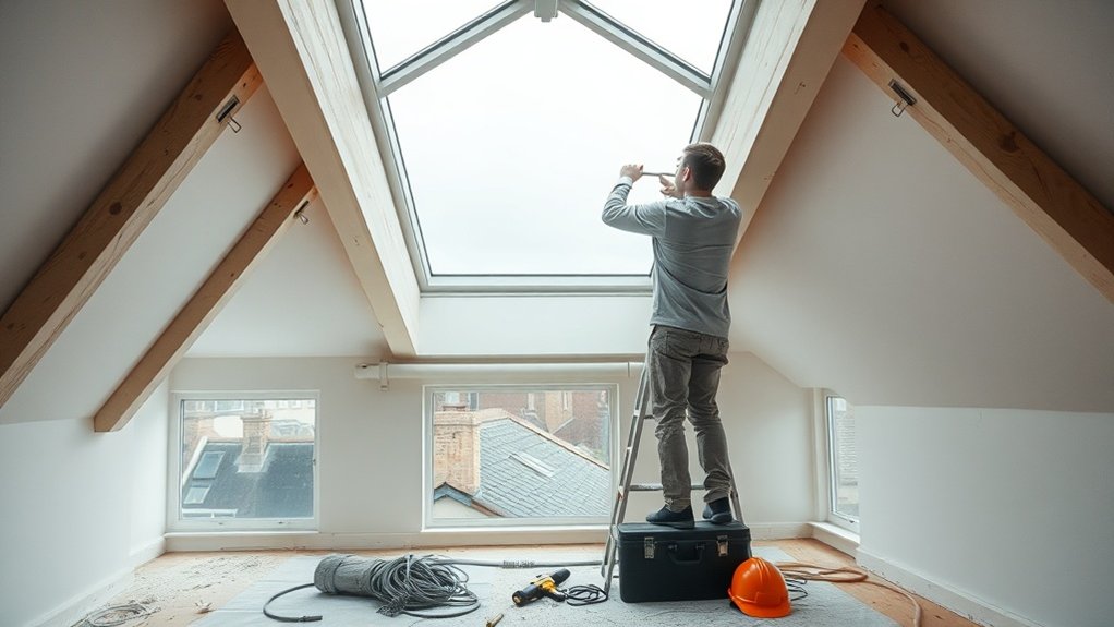 Electric Skylight Installation Totteridge