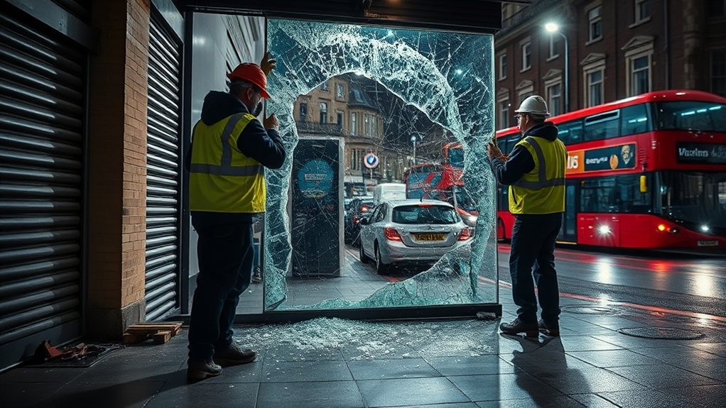 Emergency Shop Front Repair Totteridge