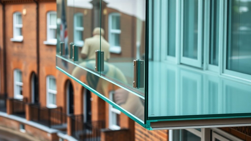 Glass Balcony Installation Totteridge