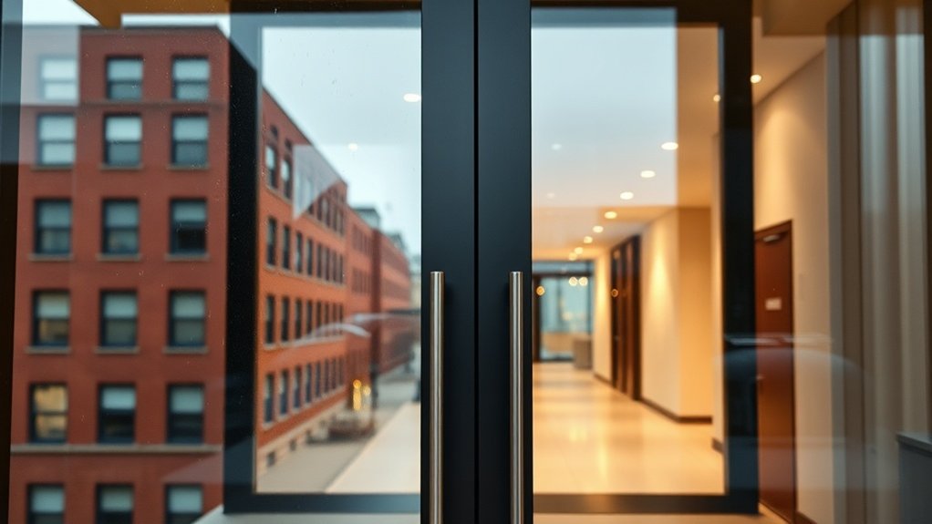 Glass Doors Woodside Park