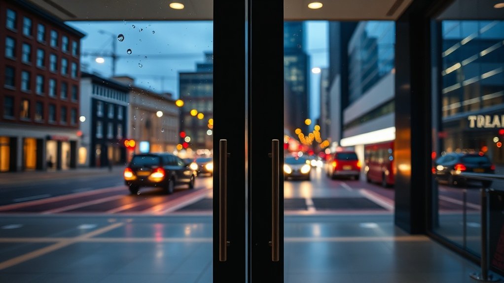 Glass Doors Laurel Way