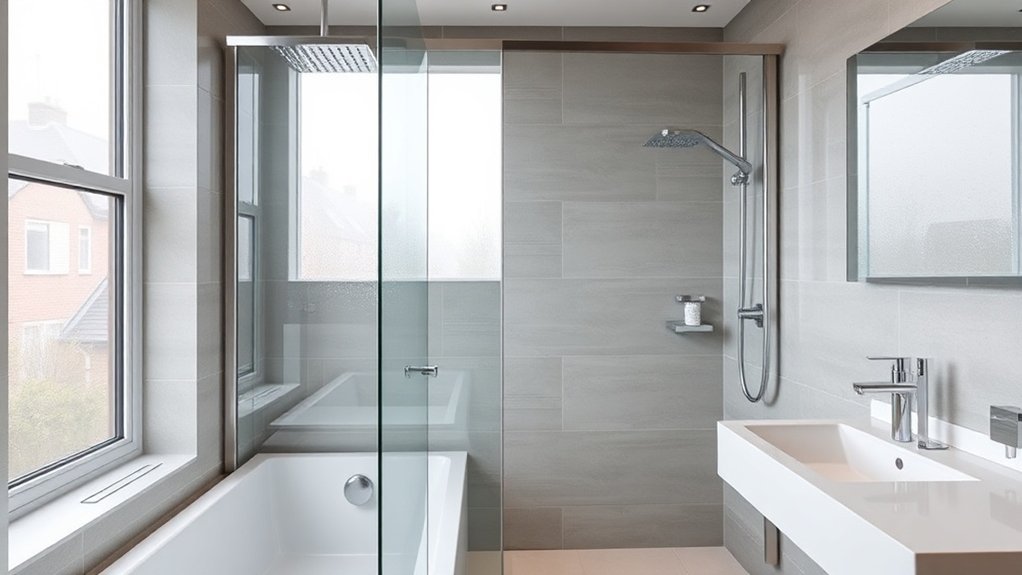Semi-Frameless Shower Screens Totteridge