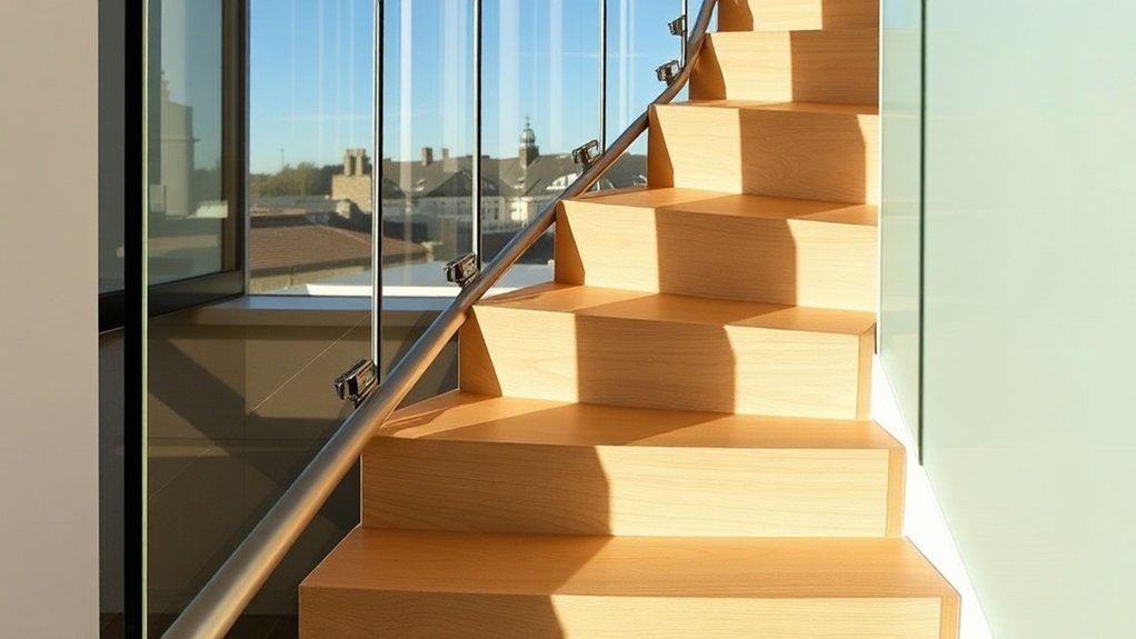 Staircase Glass Panels Totteridge